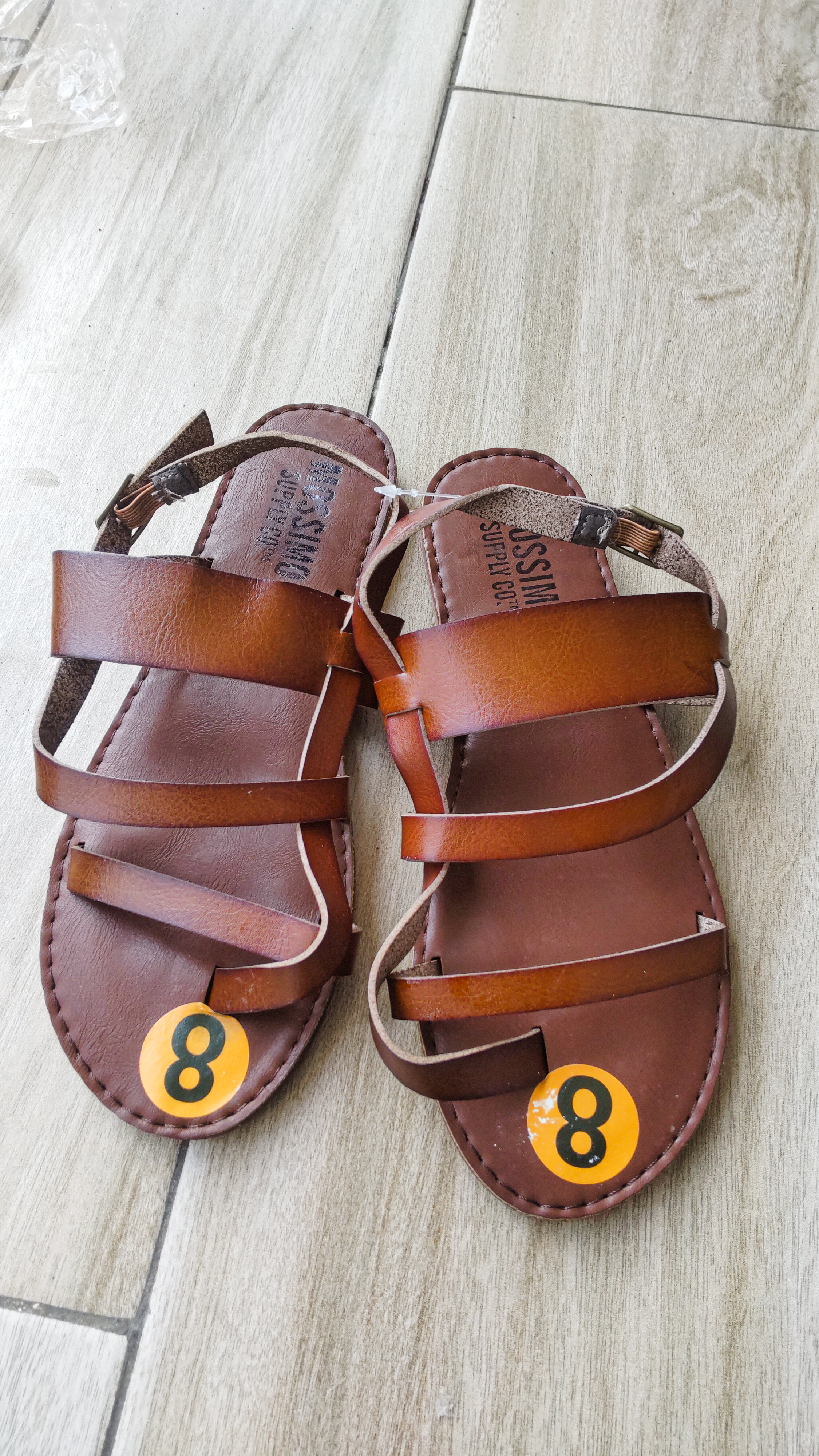 Image Sandale Femme en cuir 