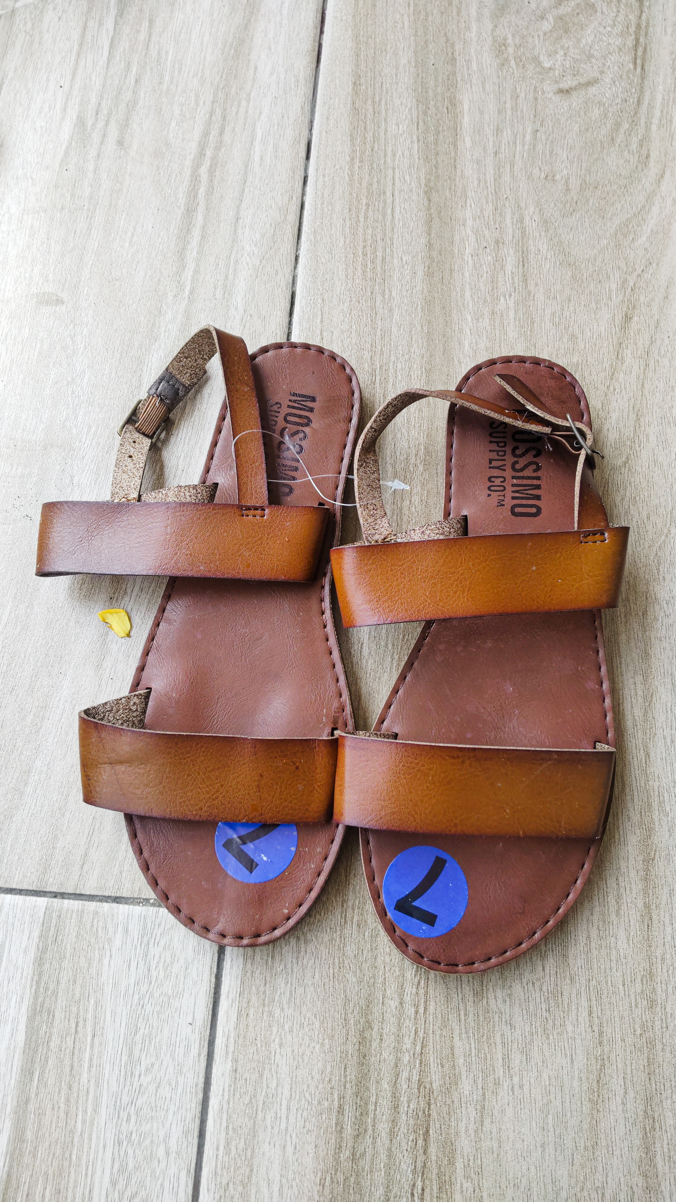 sandale Femme en Cuir