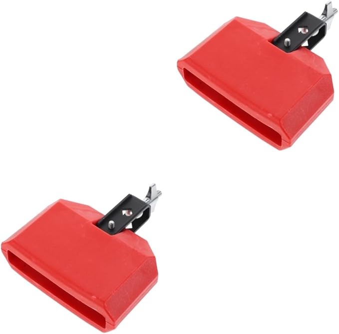 VICASKY 2pcs Set Drum Set Cowbell