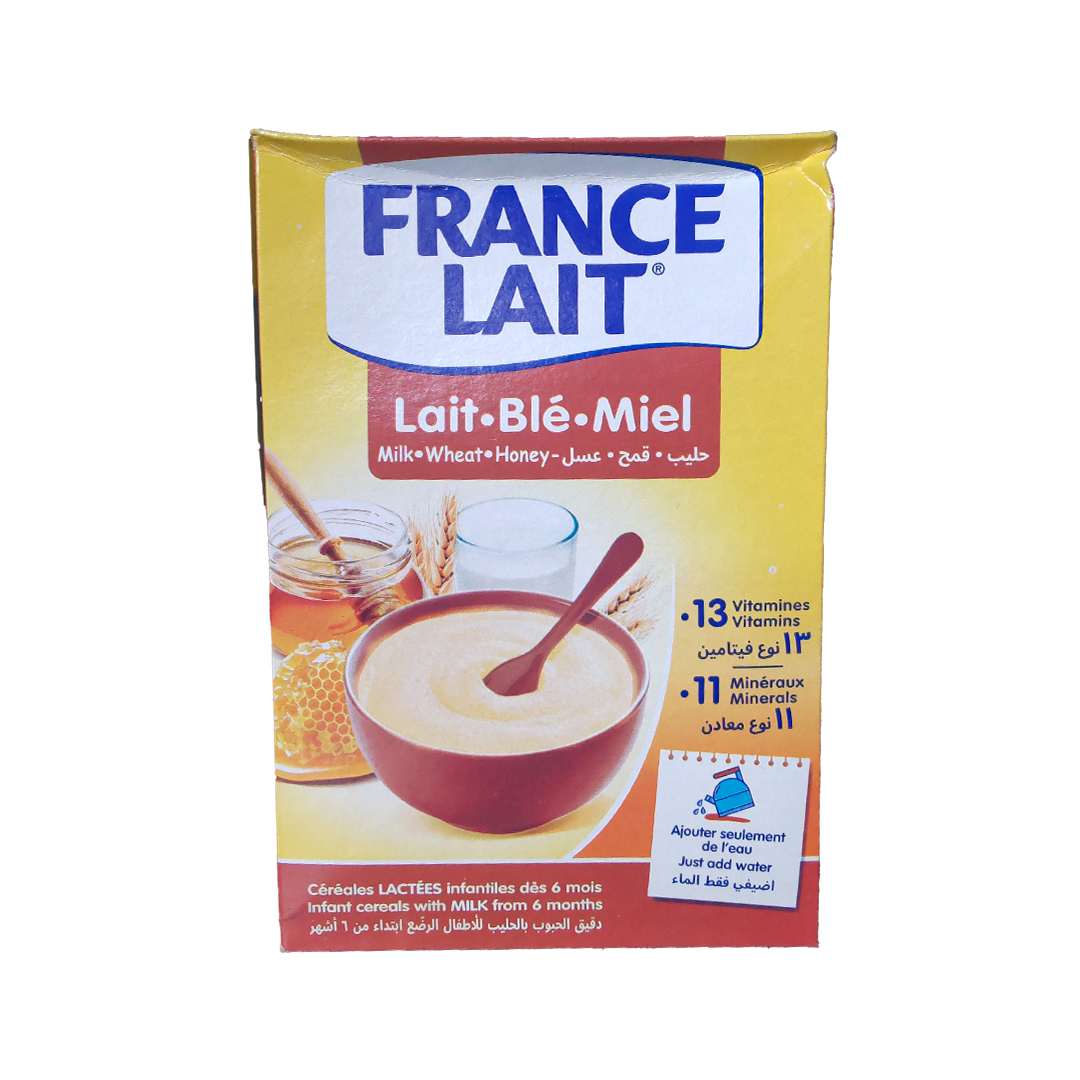 France Lait 250gm Lait-Blé-Miel