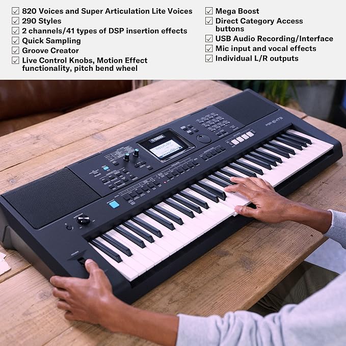 Synthétiseur YAMAHA-PSR 473