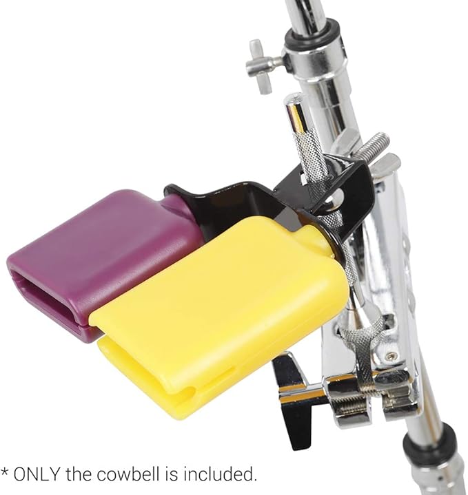 Bicolor Cowbell pour Drum Set High et Low Tones Taille Midium HELEMIY