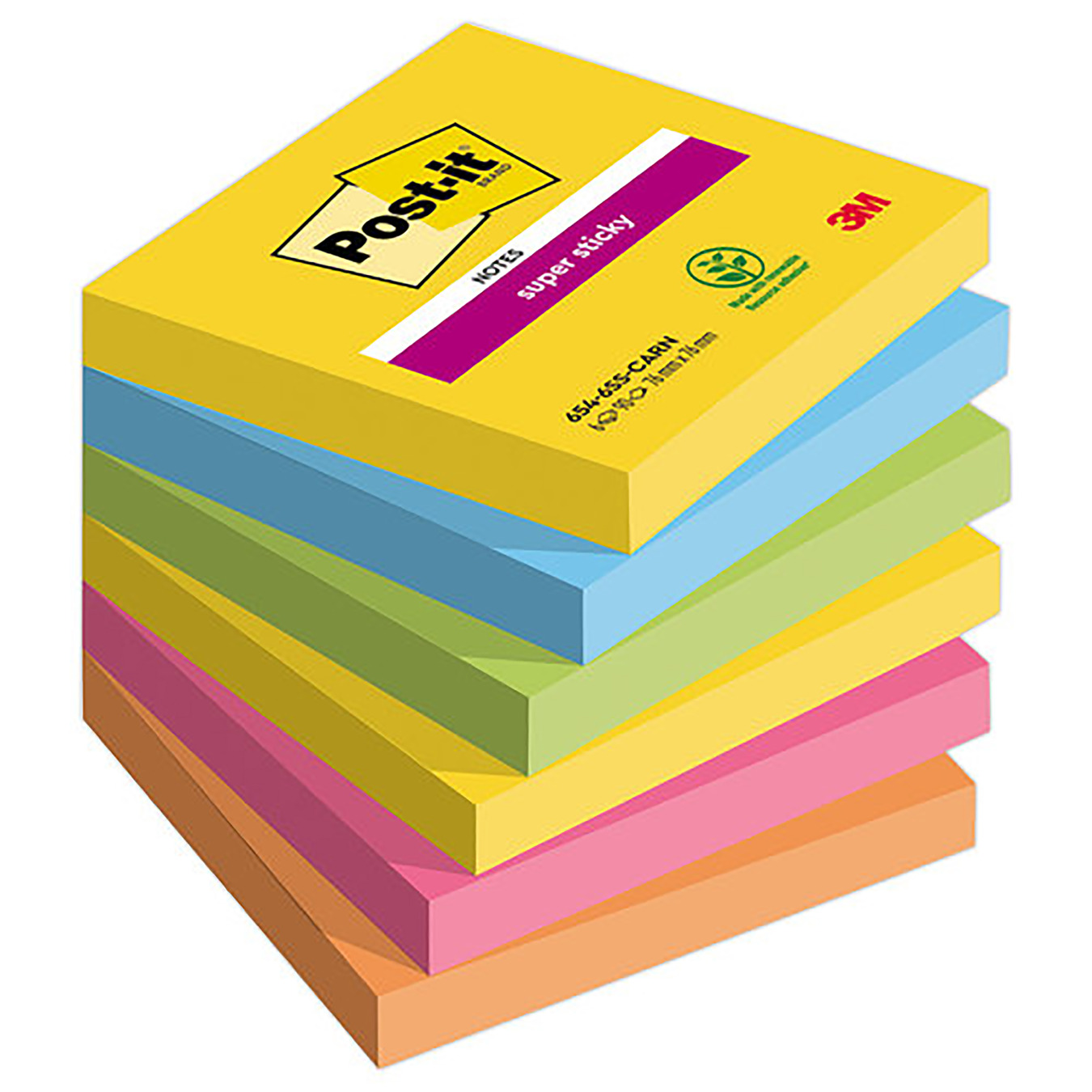 Image Post it de 6 blocs