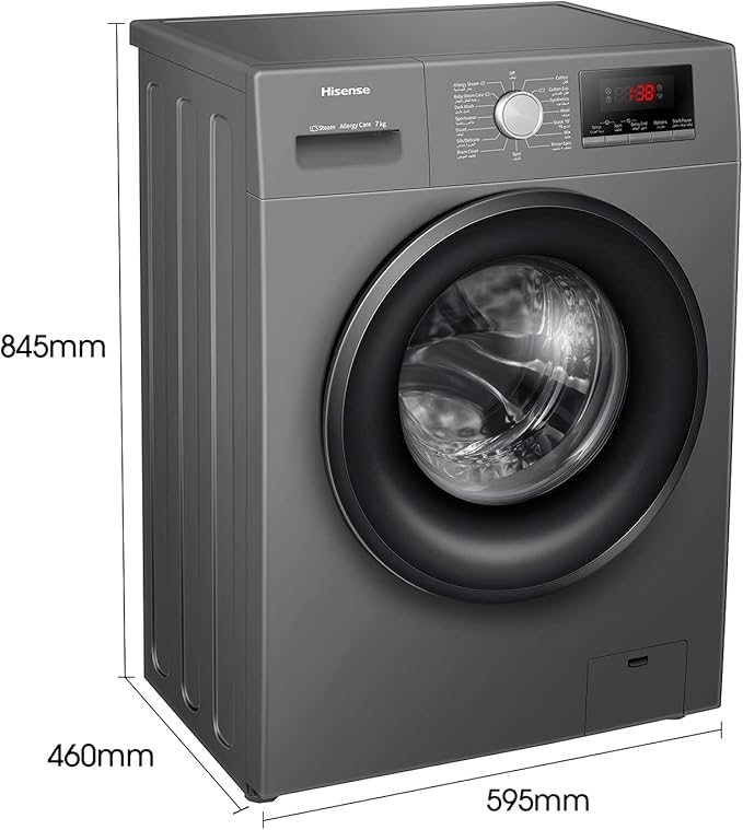 Hisense 7Kg Machine à lave