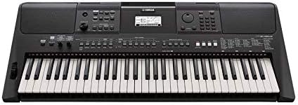 Synthétiseur Yamaha PSR E463 61 touches clavier portable avec adaptateur d’alimentation PA150